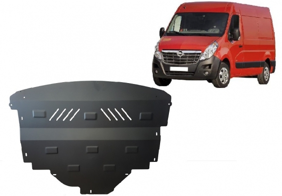 Piastra paramotore di acciaio Opel Movano B 