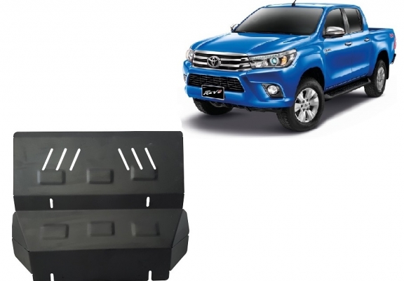 Protezione di acciaio per il radiatore Toyota Hilux Revo