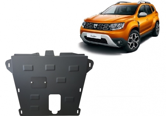 Piastra paramotore di acciaio Dacia Duster