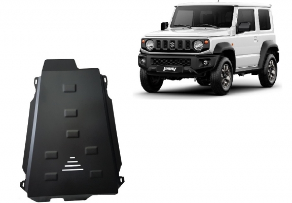 Protezione di acciaio per il  caso di trasferimento Suzuki Jimny - modello a 3 porte