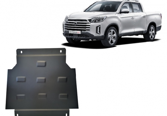 Protezione di acciaio per il cambio Ssangyong Musso Grand
