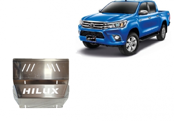 Protezione di alluminio per il radiatore Toyota Hilux Revo