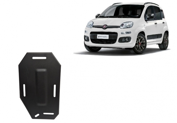 Protezione di acciaio per il differenziale Fiat Panda 4x4