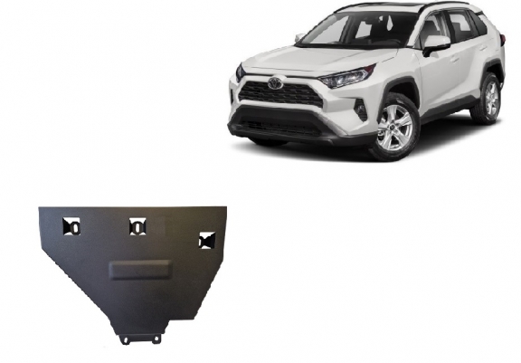Protezione di acciaio per il differenziale Toyota RAV 4 Hybrid
