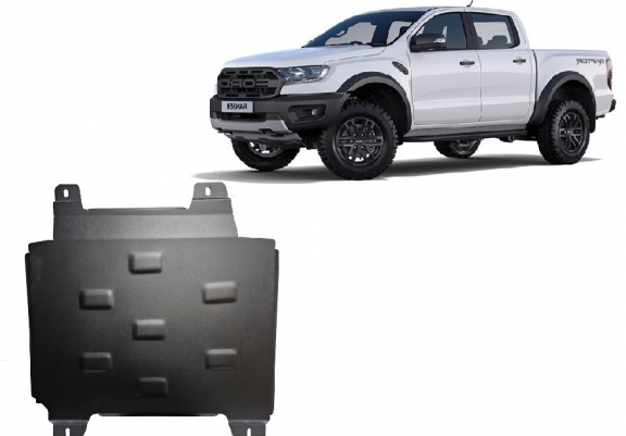 Protezione di acciaio per il cambio Ford Ranger Raptor