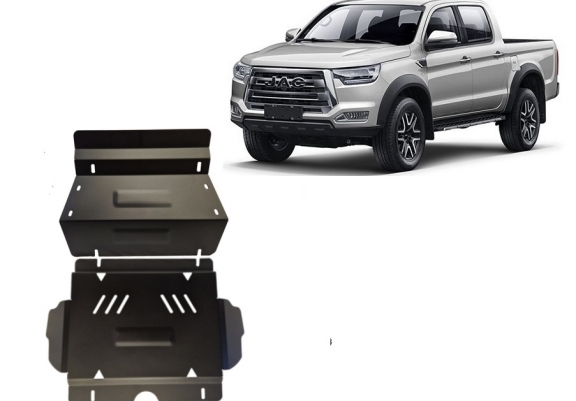 Piastra paramotore di acciaio Jac T8