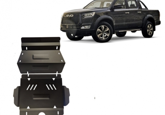 Piastra paramotore di acciaio Evo Cross 4