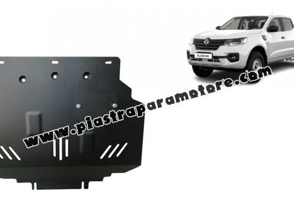 Piastra paramotore di acciaio Renault Alaskan