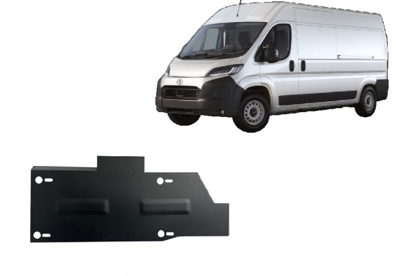 Protezione di acciaio per il AdBlue Toyota Proace Max - P1001282