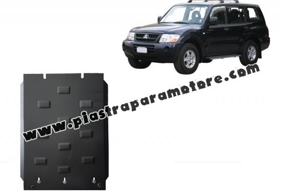 Protezione di acciaio per il cambio Mitsubishi Pajero 3 (V60, V70)