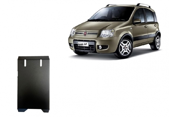 Protezione di acciaio per il differenziale Fiat Panda 4x4