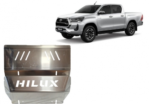 Protezione di alluminio per il radiatore Toyota Hilux Invincible