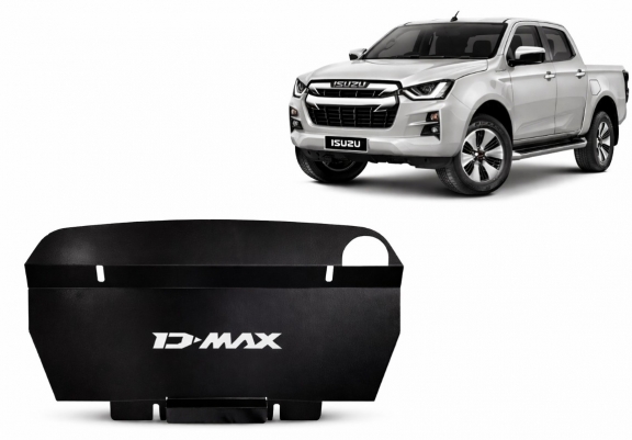 Protezione di acciaio per il radiatore Isuzu D-Max