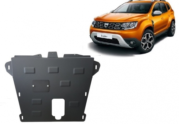 Piastra paramotore di acciaio Dacia Duster