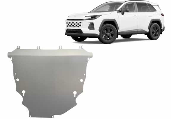 Piastra paramotore di alluminio Toyota RAV4