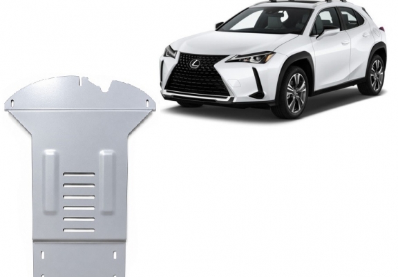 Protezione / blocco catalizzatore in alluminio per Lexus UX