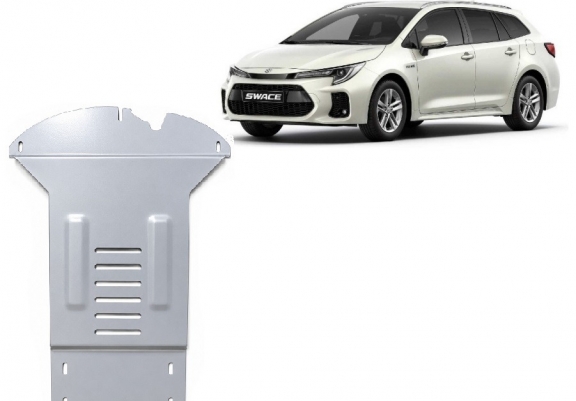 Protezione / blocco catalizzatore in alluminio per Suzuki Swace