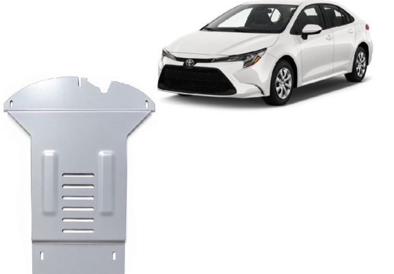 Protezione / blocco catalizzatore in alluminio per Toyota Corolla