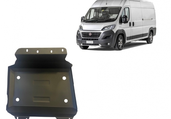Protezione di acciaio per il serbatoio Fiat Ducato