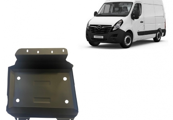 Protezione di acciaio per il serbatoio Opel Movano C 