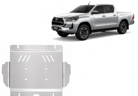 Piastra paramotore di alluminio Toyota Hilux Invincible
