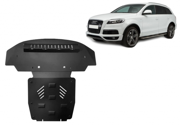 Piastra paramotore di acciaio Audi Q7 S-Line