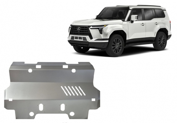 Protezione di alluminio per il radiatore Lexus GX