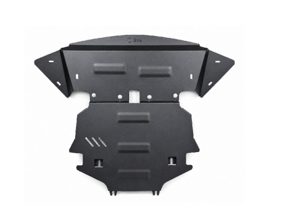 Piastra paramotore di acciaio Mercedes C-Class W204 4x4
