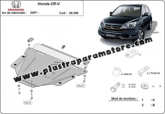 Piastra paramotore di acciaio Honda CR-V Gen 3