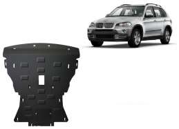 Piastra paramotore di acciaio BMW X5 E70