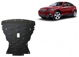 Piastra paramotore di acciaio BMW X6 E71