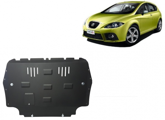 Piastra paramotore di acciaio Seat Leon Mk2