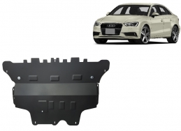 Piastra paramotore di acciaio Audi A3 (8V)