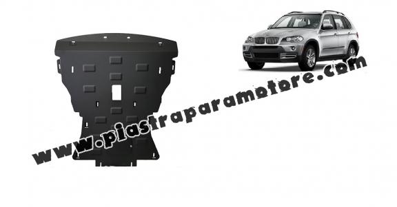 Piastra paramotore di acciaio BMW X5 E70