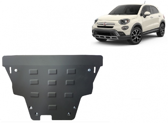 Piastra paramotore di acciaio Fiat 500x