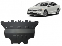 Piastra paramotore di acciaio VW Passat B8 - cambio manuale