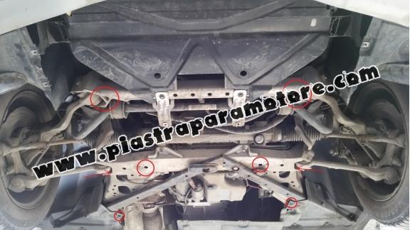 Piastra paramotore di acciaio BMW Seria 3 E90/91/92