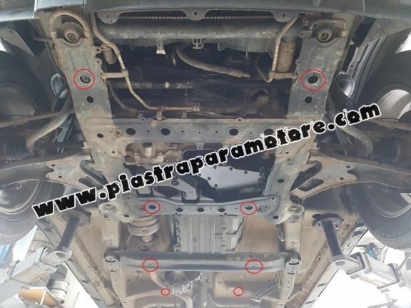Piastra paramotore di acciaio Suzuki Grand Vitara 2