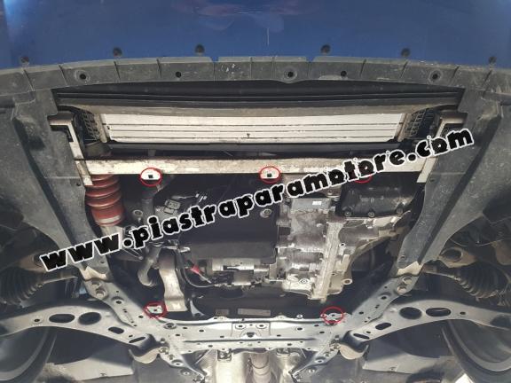 Piastra paramotore di acciaio Mini Cooper F55/56