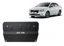 Piastra paramotore di acciaio Peugeot 301