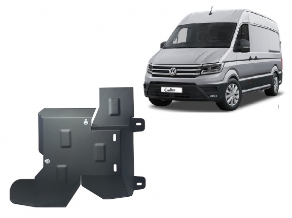 Protezione di acciaio per il AdBlue Volkswagen Crafter / 18 L