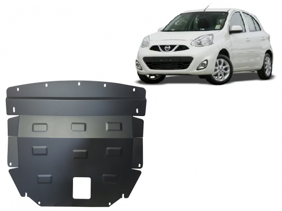 Piastra paramotore di acciaio Nissan Micra