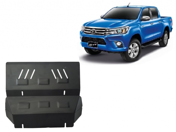 Protezione di acciaio per il radiatore Toyota Hilux Revo