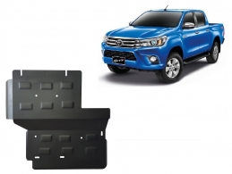 Protezione di acciaio per il differenziale Toyota Hilux Revo