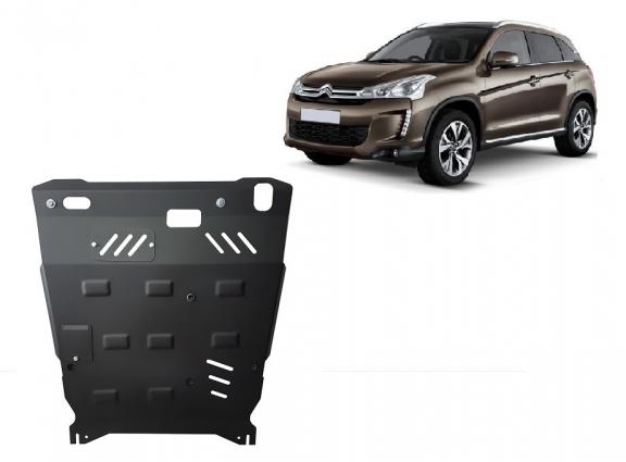 Piastra paramotore di acciaio Citroen C4 Aircross