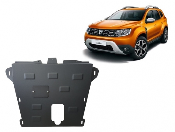 Piastra paramotore di acciaio Dacia Duster