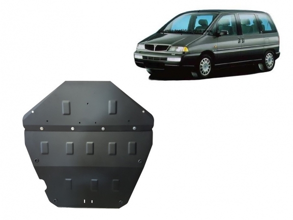 Piastra paramotore di acciaio Lancia Zeta