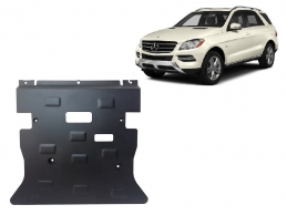 Piastra paramotore di acciaio Mercedes ML W166