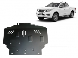 Piastra paramotore di acciaio Nissan Navara NP300 - D23