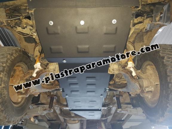 Piastra paramotore di acciaio Toyota Land Cruiser J90 / J95